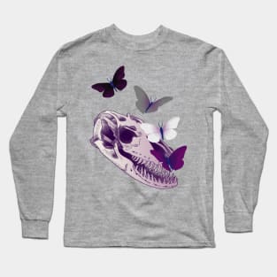 Ace Pride Skull Long Sleeve T-Shirt